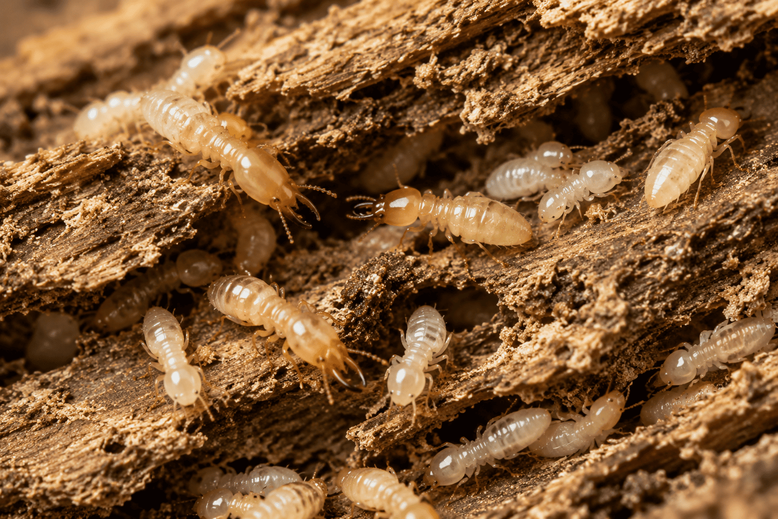 Active Termite Infestation
