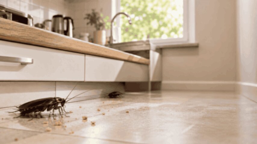 Why Do Cockroaches Keep Returning to a Clean Kitchen in Officer?