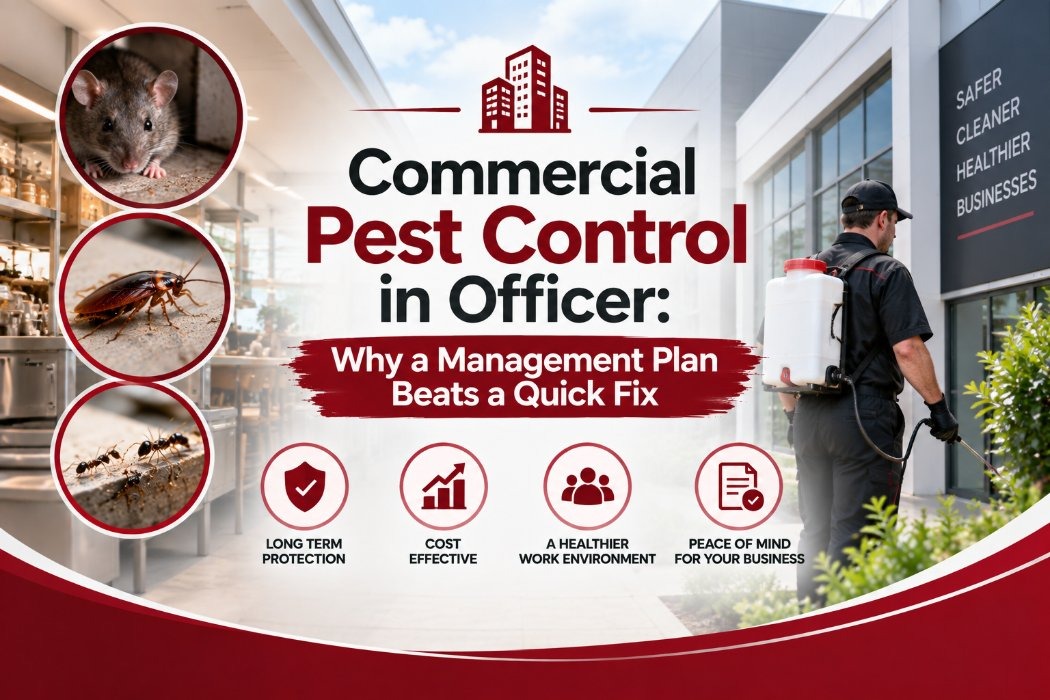 Commercial Pest Control in Officer: Why a Management Plan Beats a Quick Fix
