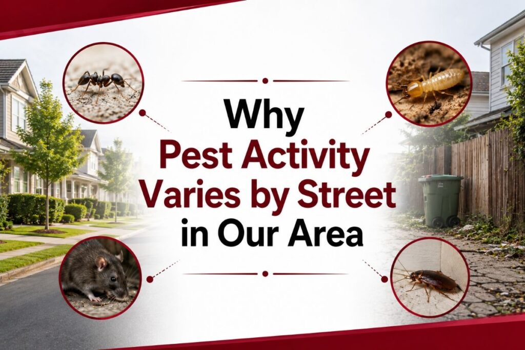 Why Pest Activity Varies by Street in Our Area