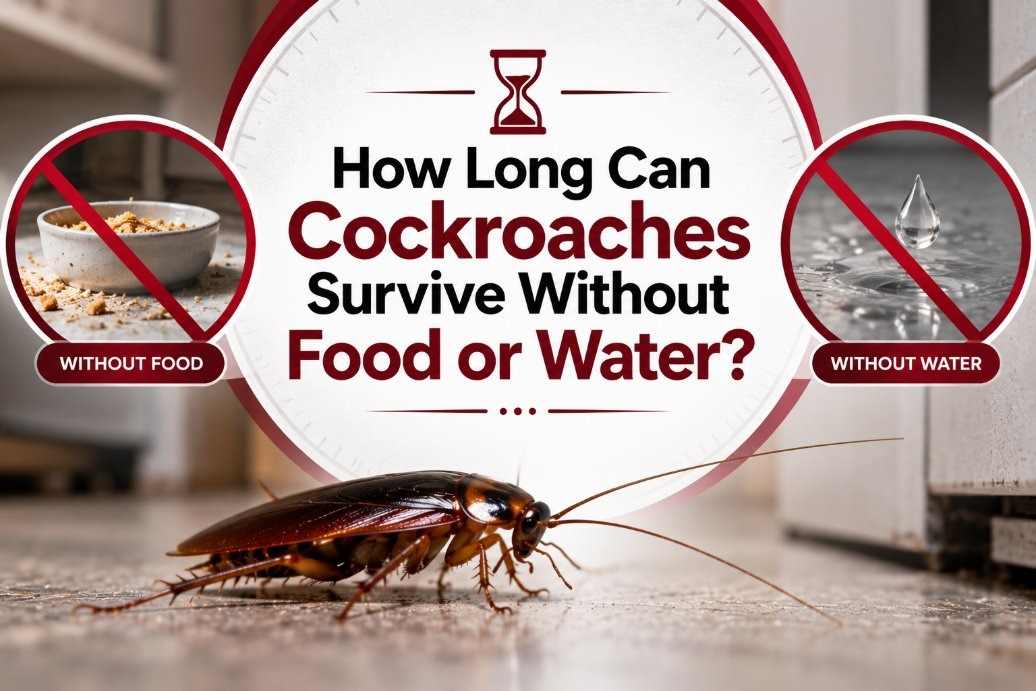 How Long Can Cockroaches Survive Without Food or Water?