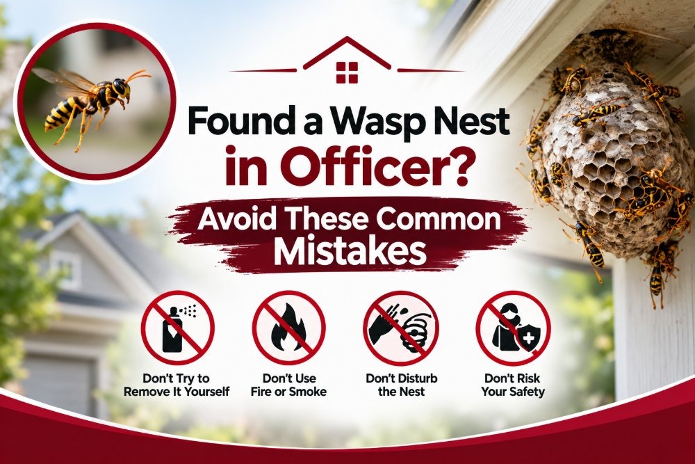 Found a Wasp Nest in Your Yard? Avoid These Common Mistakes