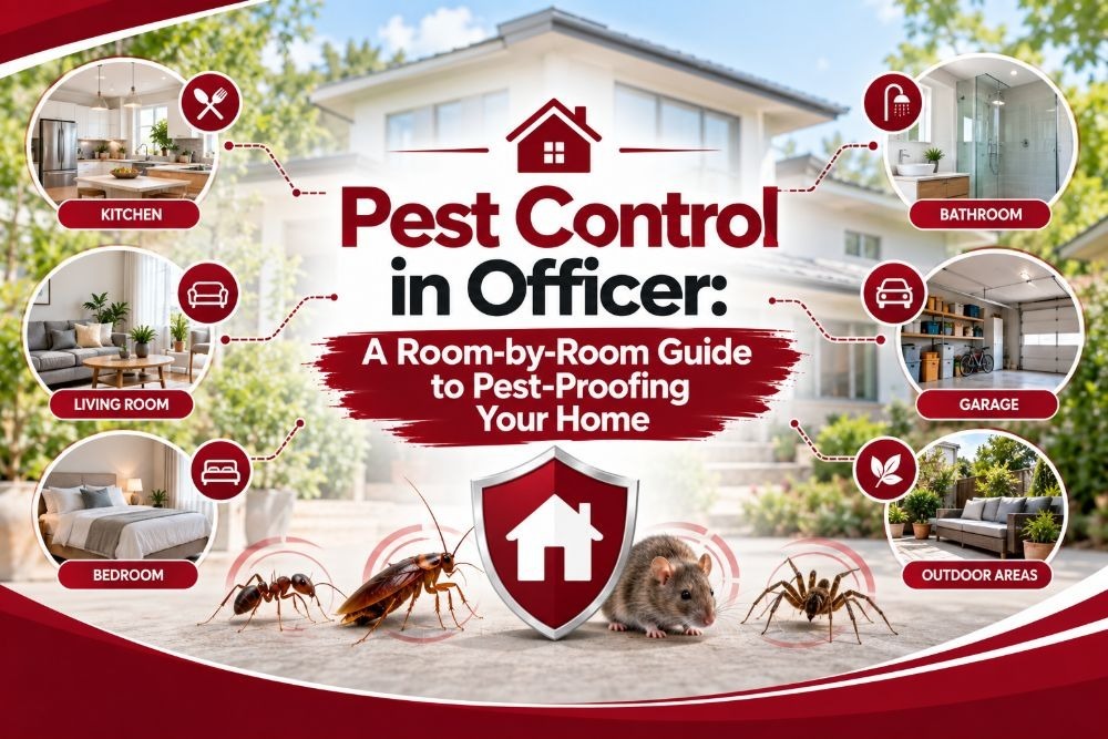 Pest Control in Officer: A Room-by-Room Guide to Pest-Proofing Your Home