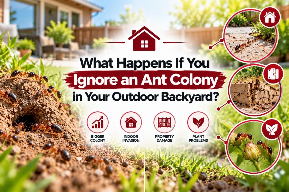 What Happens If You Ignore an Ant Colony in Your Outdoor Backyard?