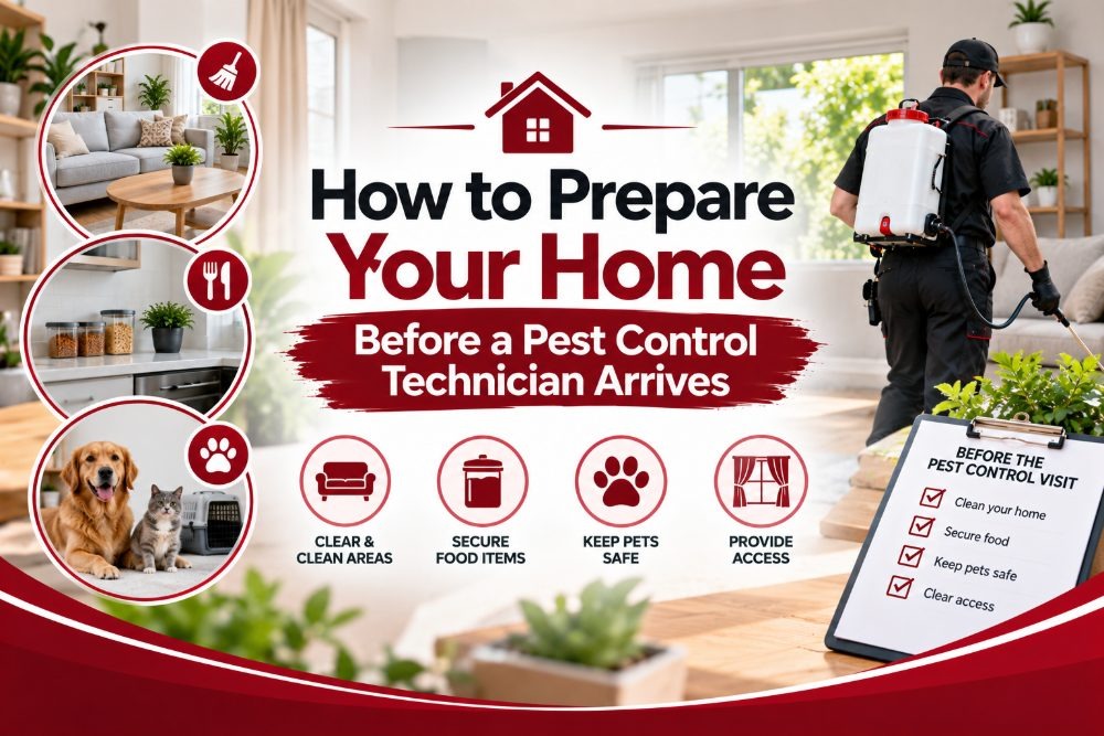 How to Prepare Your Home Before a Pest Control Technician Arrives